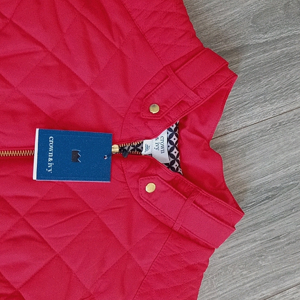 Crown & Ivy Puffer Vest